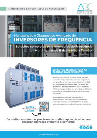 Inversores de frequencia Media e Baixa tensao